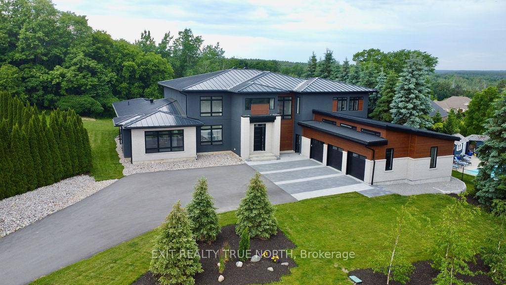 Brand new, jaw dropping custom estate located just steps to Barrie in ultra desirable Midhurst.