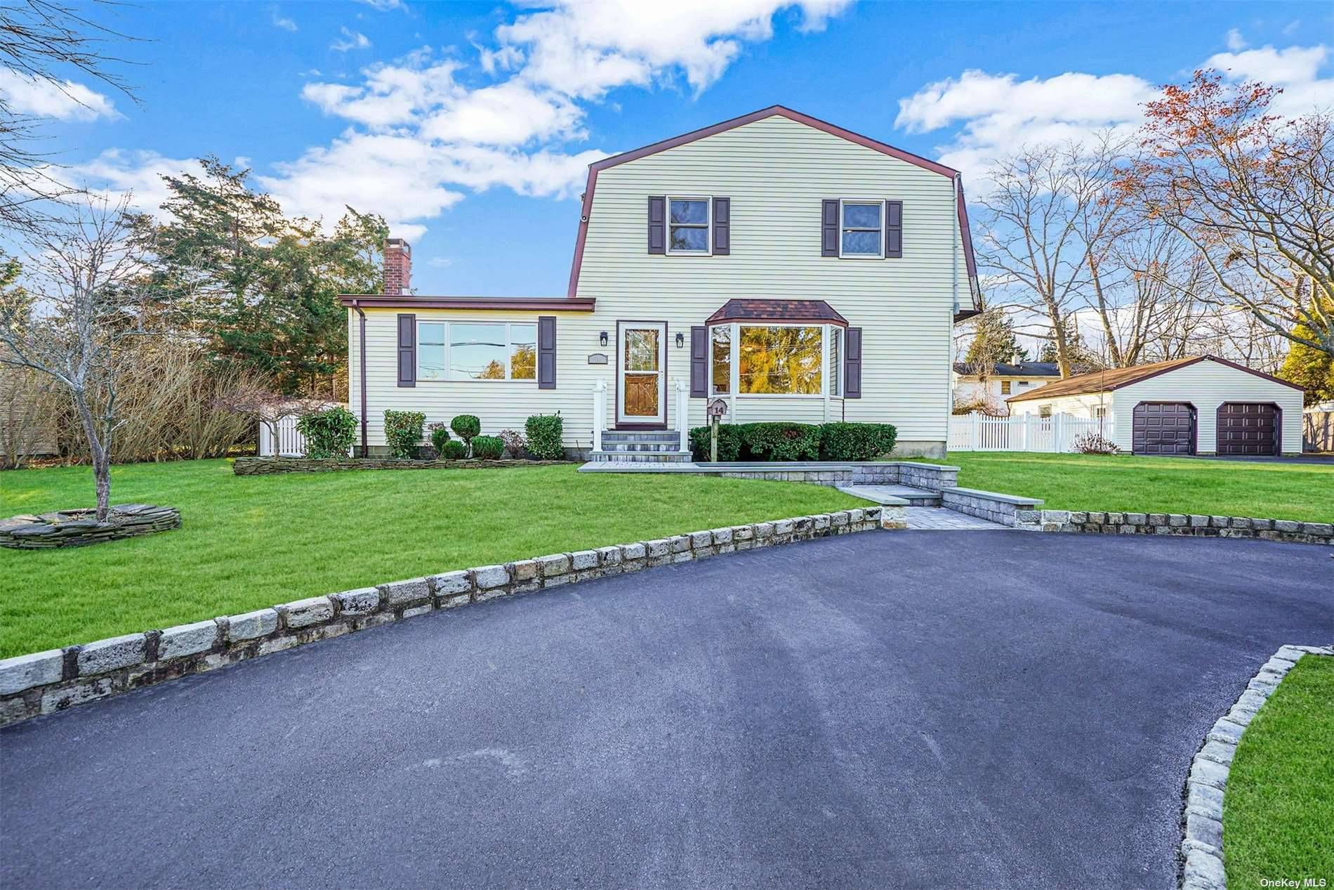 Welcome home to this beautiful and spacious Colonial located in the desirable Blue Point Community.