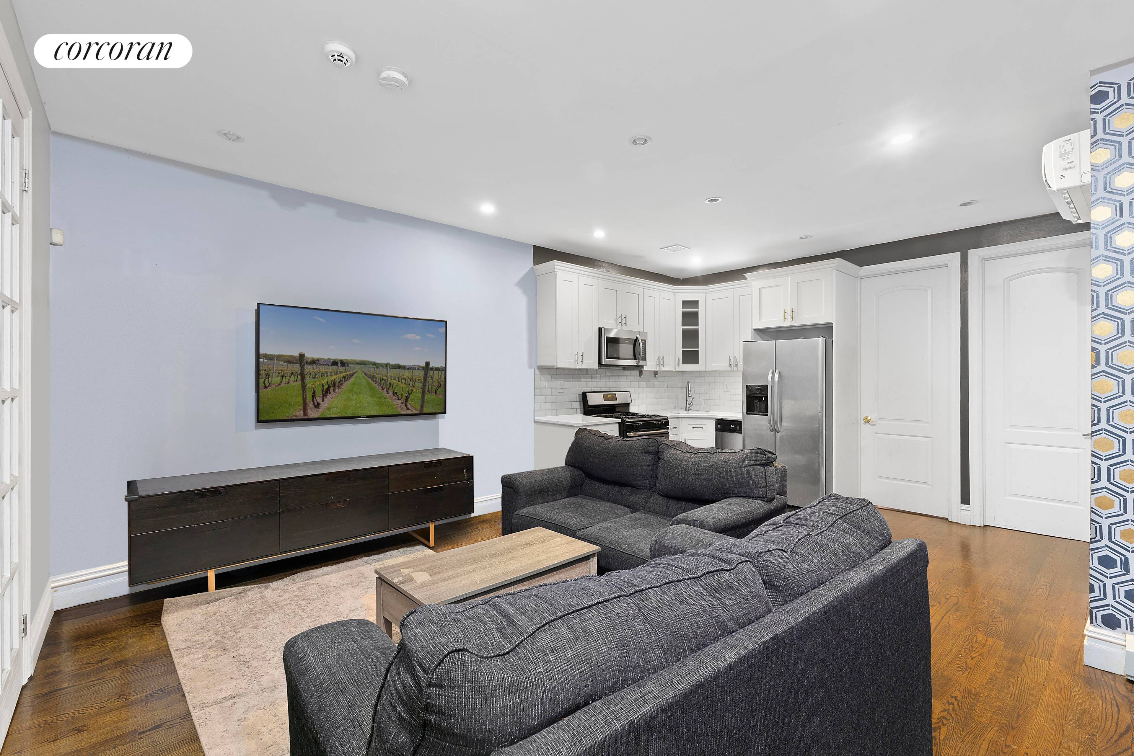 CONTRACT SIGNED. East New York, Brooklyn 402 Van Siclen Avenue is a modern townhouse located on a tree lined block comprised of two 2 spacious apartments and a fully finished ...