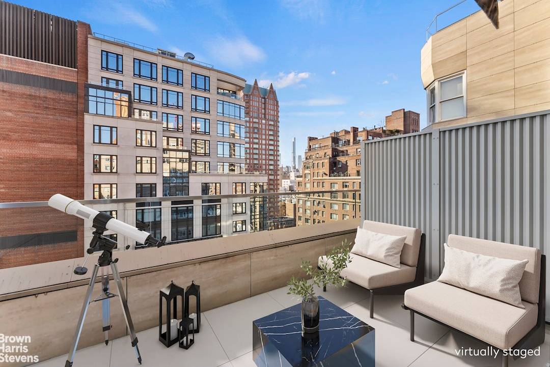 Beautifully renovated and thoughtfully converted from a one bedroom into a true two bedroom, this bright, one bath coop offers exceptional indoor outdoor living.