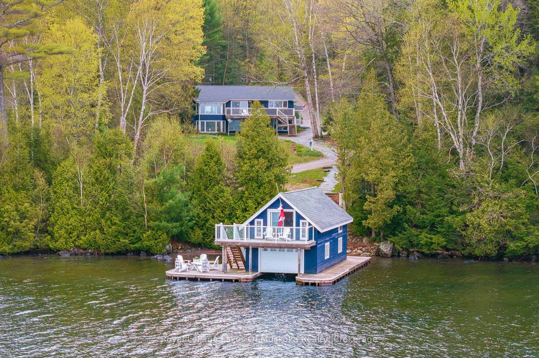 Tucked along quiet, private, tree lined Bigwin View Lane in the storied Glenmount area steps from Norway Point, Bigwin Island, the Sailing Club and the Tennis Club lies one of ...