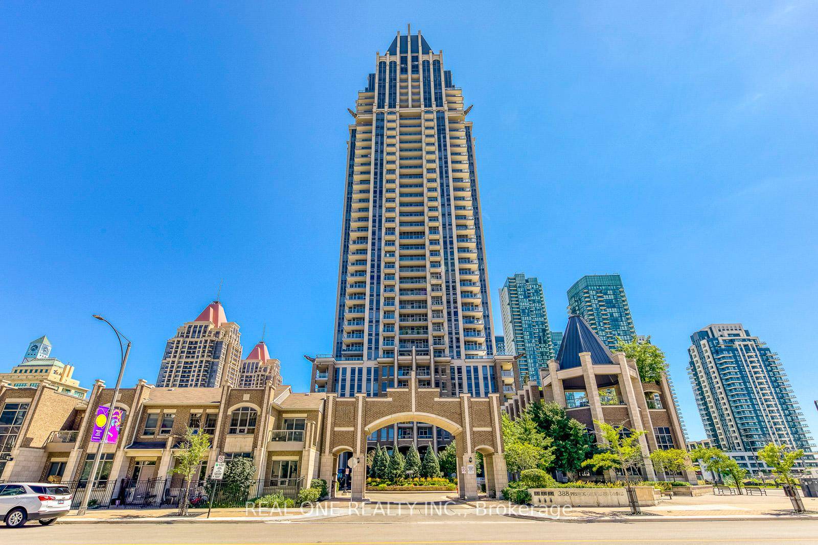Well Maintained And Upgraded One Bed Room Plus Den Unit At Prestigious One Park Tower, One Of The Best Condominium By Daniels In the Square One Area.
