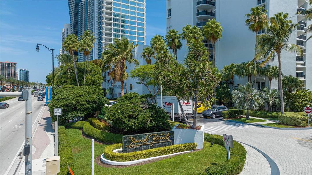 Elegantly furnished 2 bedroom den with closet, 2 bath condo, with spectacular ocean and city views, located in the prestigious Sands Pointe condominium.