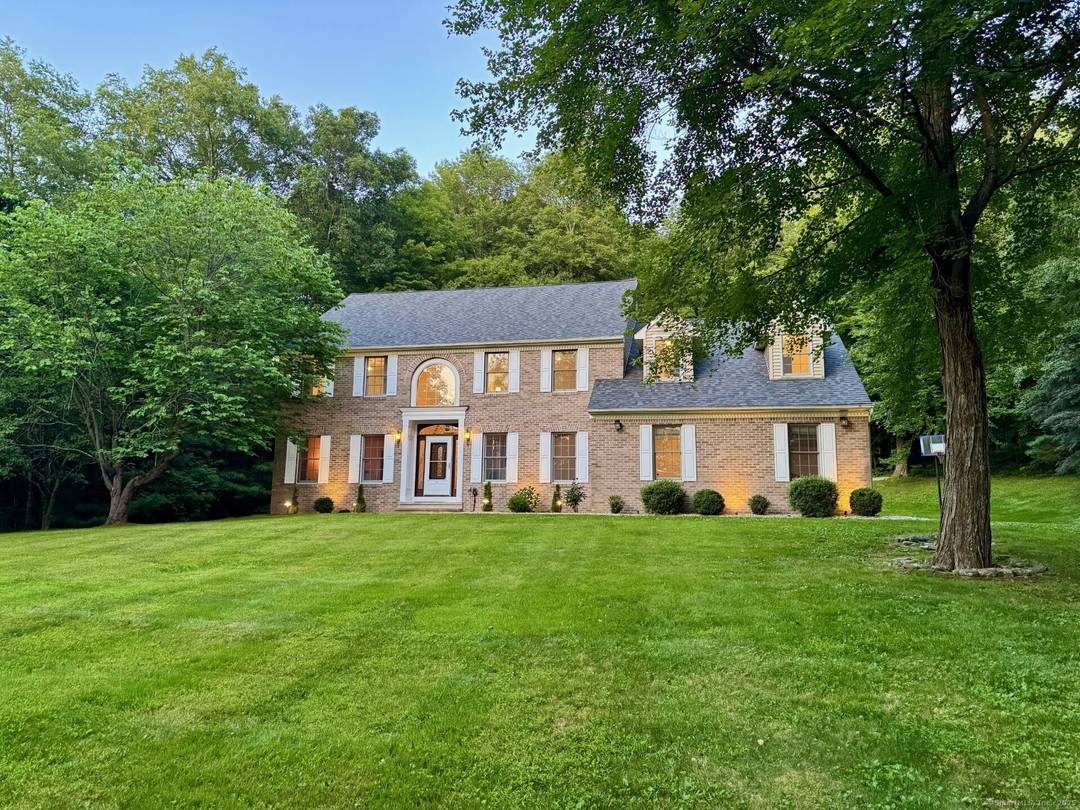 Brick Colonial on one of Southbury's nicest dead end roads.