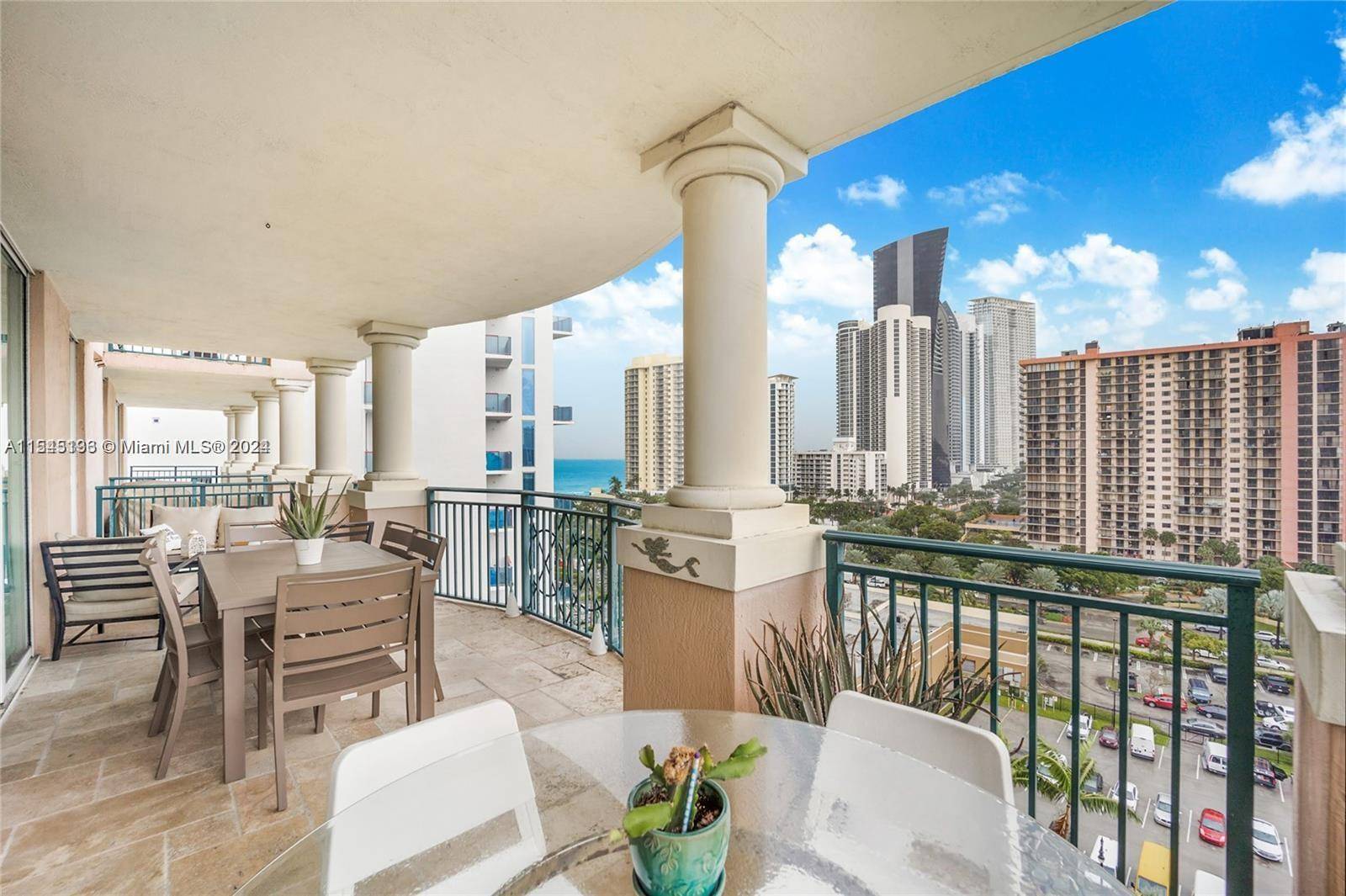 Enjoy the Florida lifestyle at its best living at this resort like amenities midrise building Along with being a BLOCK away from the SPECTACULAR SUNNY ISLES BEACH.