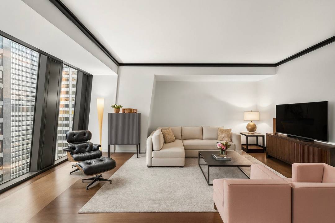 Elegant 1 Bedroom, 1. 5 Bath residence above MoMA designed by Pritzker Prize winning architect Jean Nouvel, with interiors by Thierry Despont.
