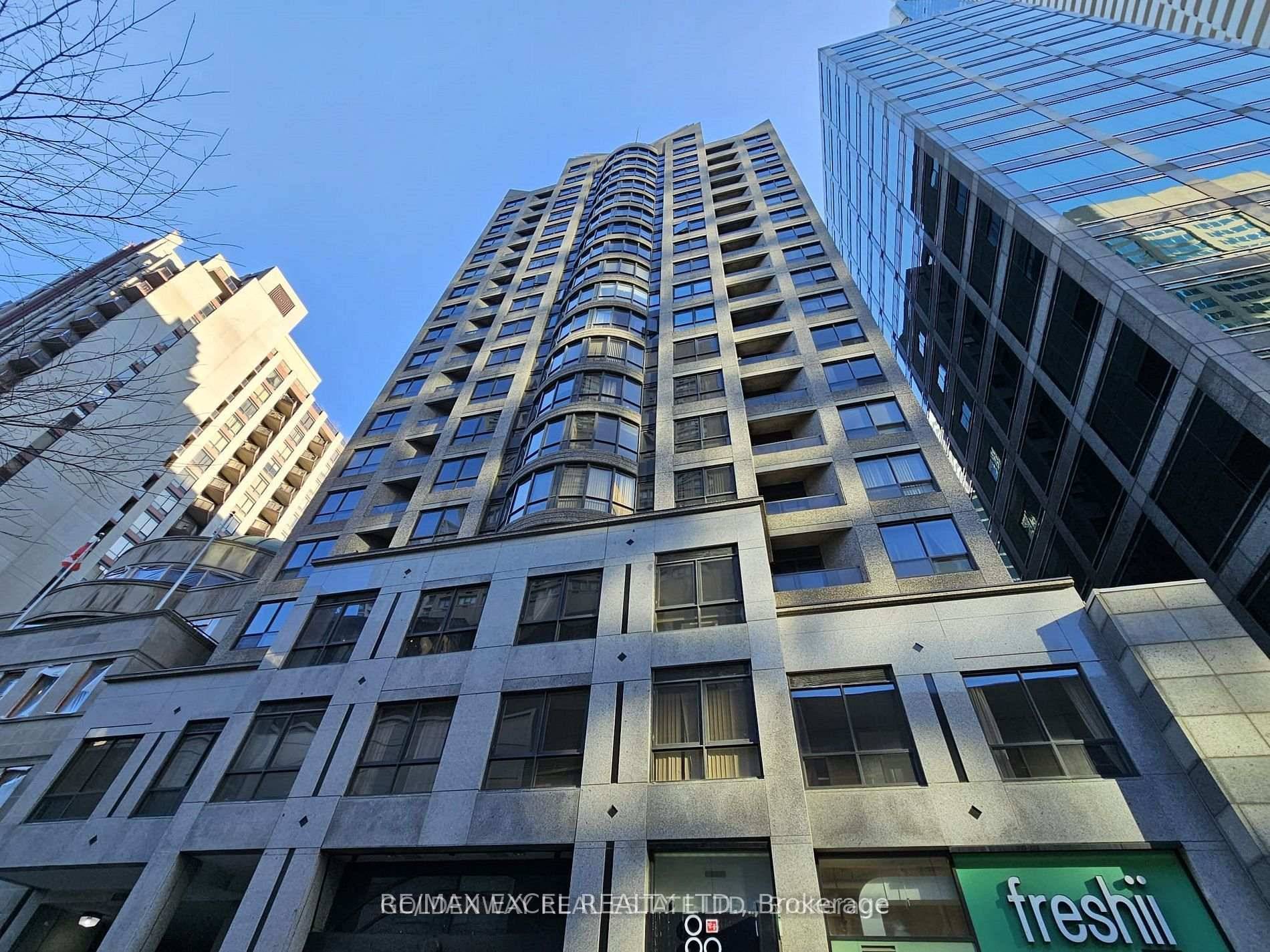 1 bedroom 1 den south facing unit with parking amp ; locker situated at a sought after location on Bloor amp ; Yonge St.