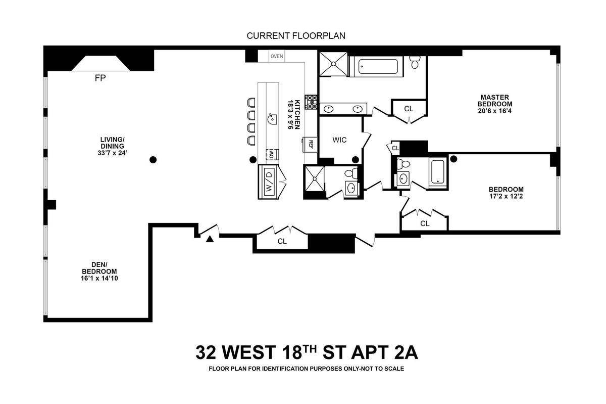 3, 000 square feet of loft style living awaits you in this convertible 3 bedroom, 3 full bath home.