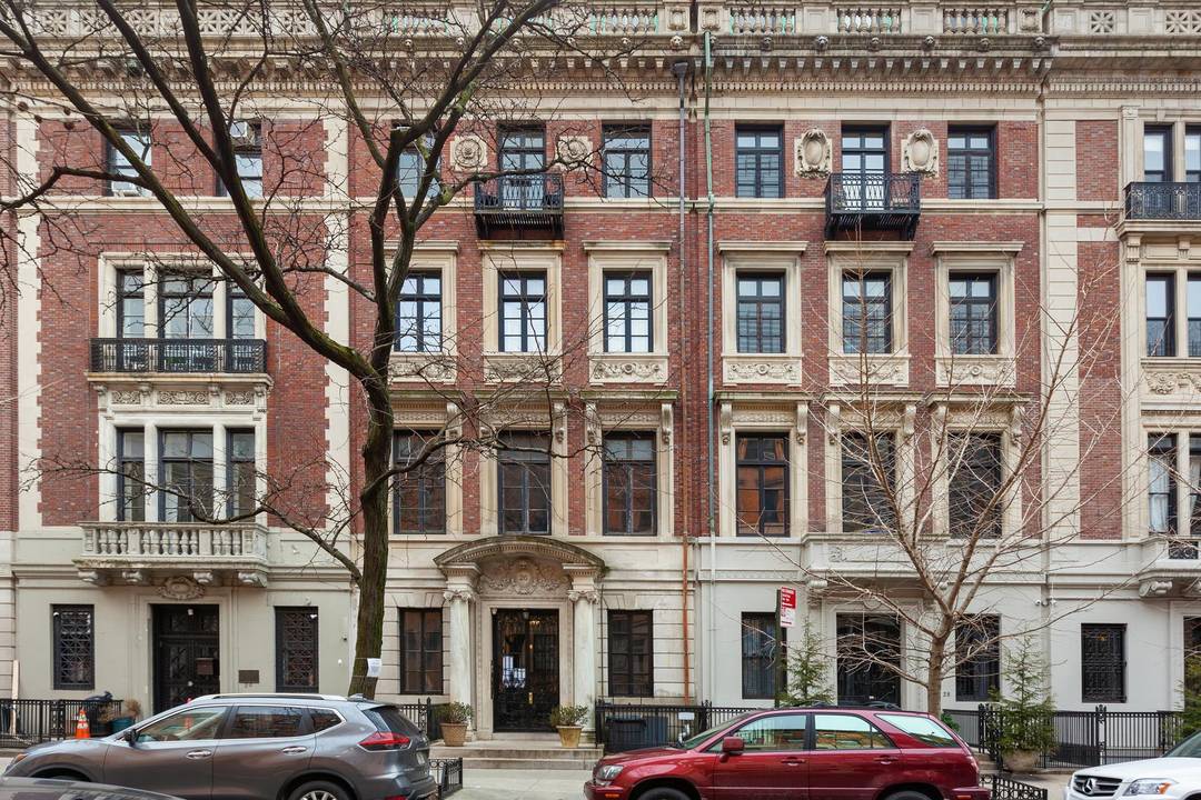 Rare prewar parlor floor jewel on best Upper West Side Central Park block.