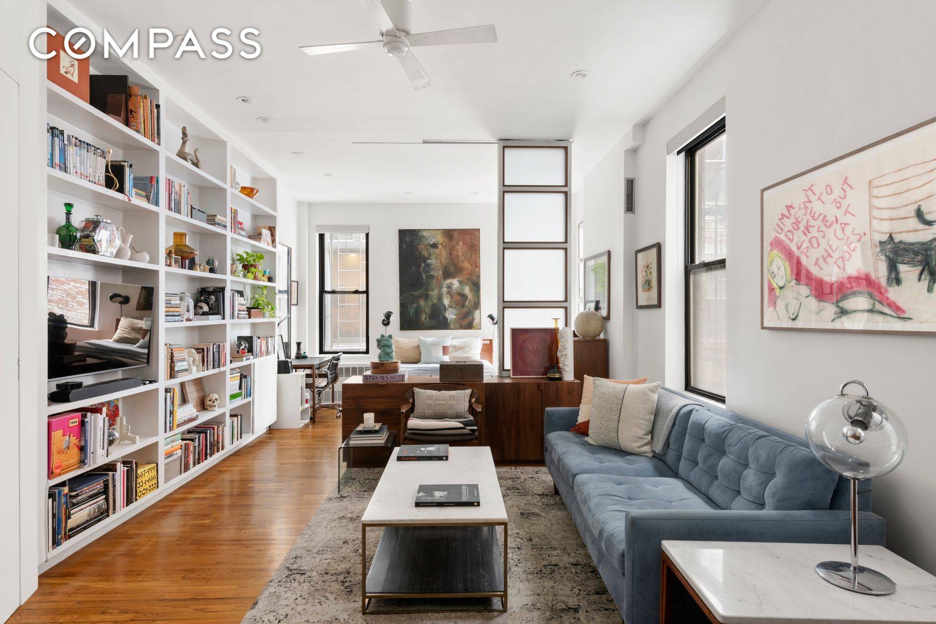Stylish Pre War Charm with a Modern Twist in the Heart of Chelsea Welcome to Residence 2L at 360 West 21st Street a beautifully renovated, loft like one bedroom home ...