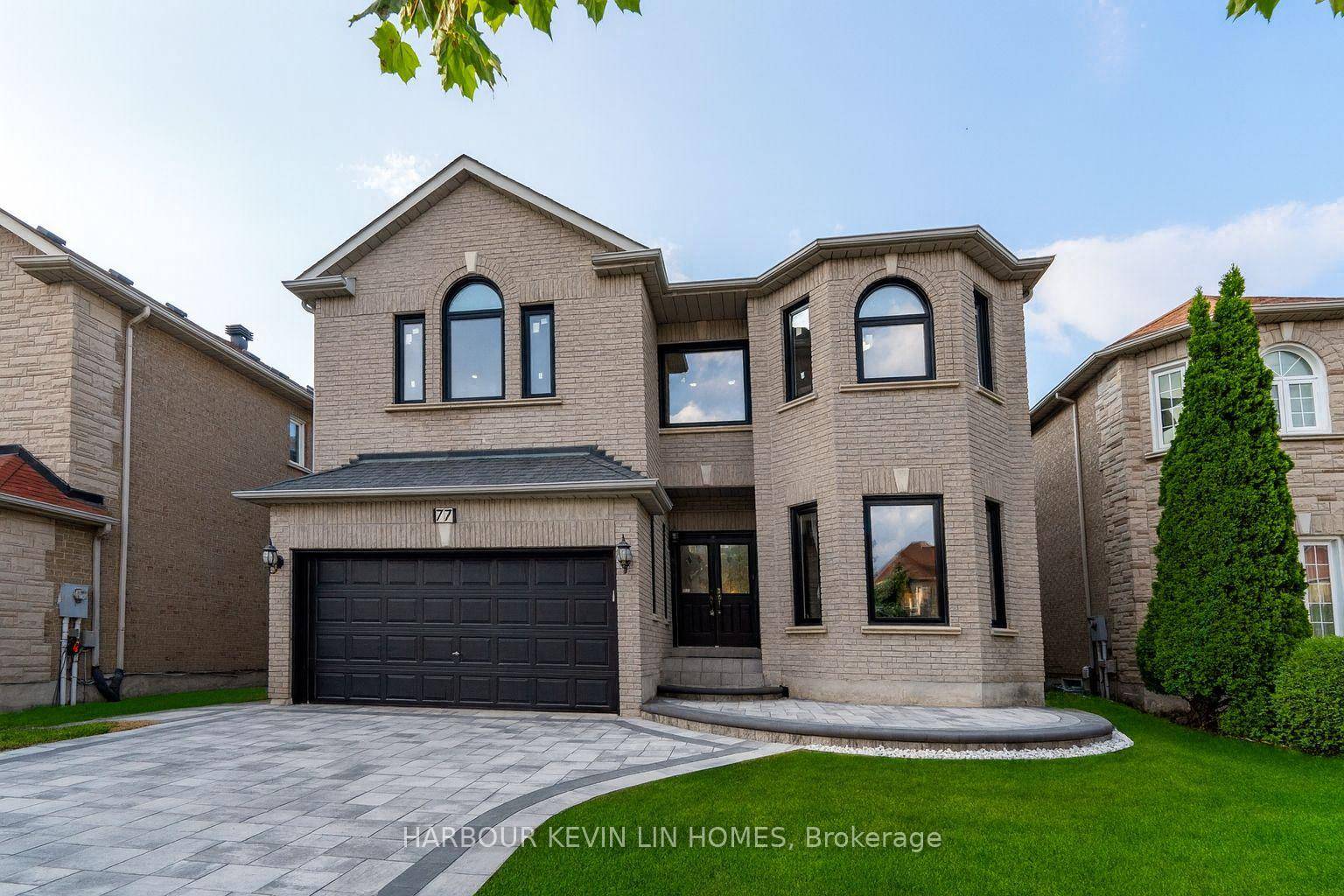 Welcome to 77 Kevi Crescent, an exceptional south facing executive home with 9 Ft High Ceilings in Richmond Hill's prestigious Doncrest community, offering approximately 3, 700 sq.