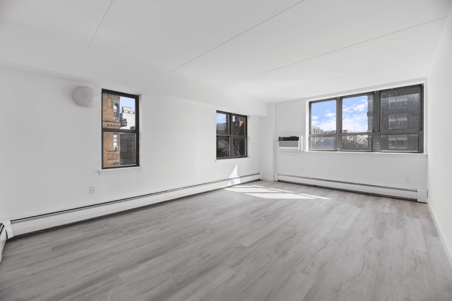 Welcome home to this corner unit 1 bedroom, filled with light and boasting brand new luxury vinyl plank flooring.