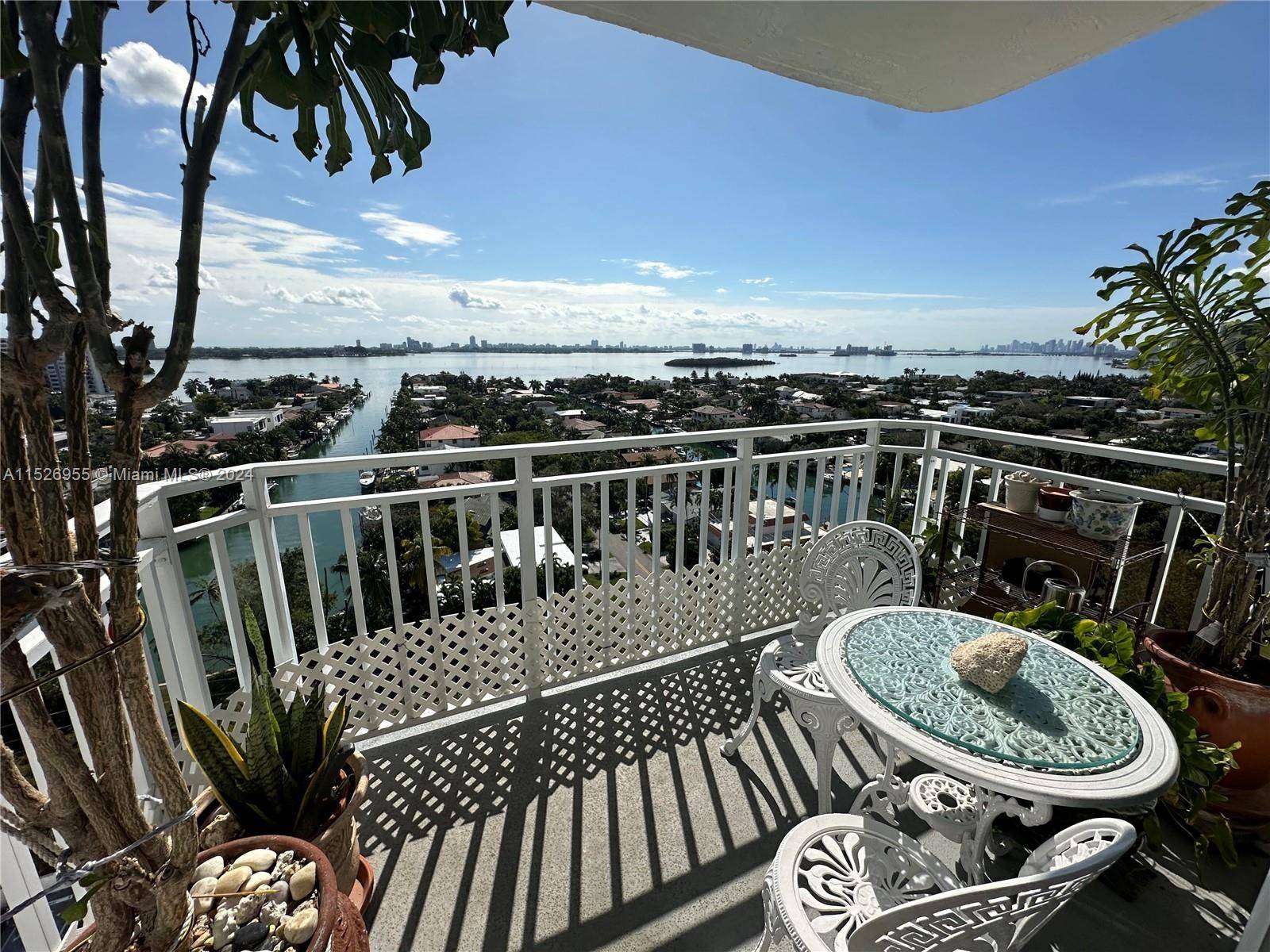 Fantastic two bedroom two bathroom condo on the 14th floor with amazing view of the ocean and Miami's skyline.