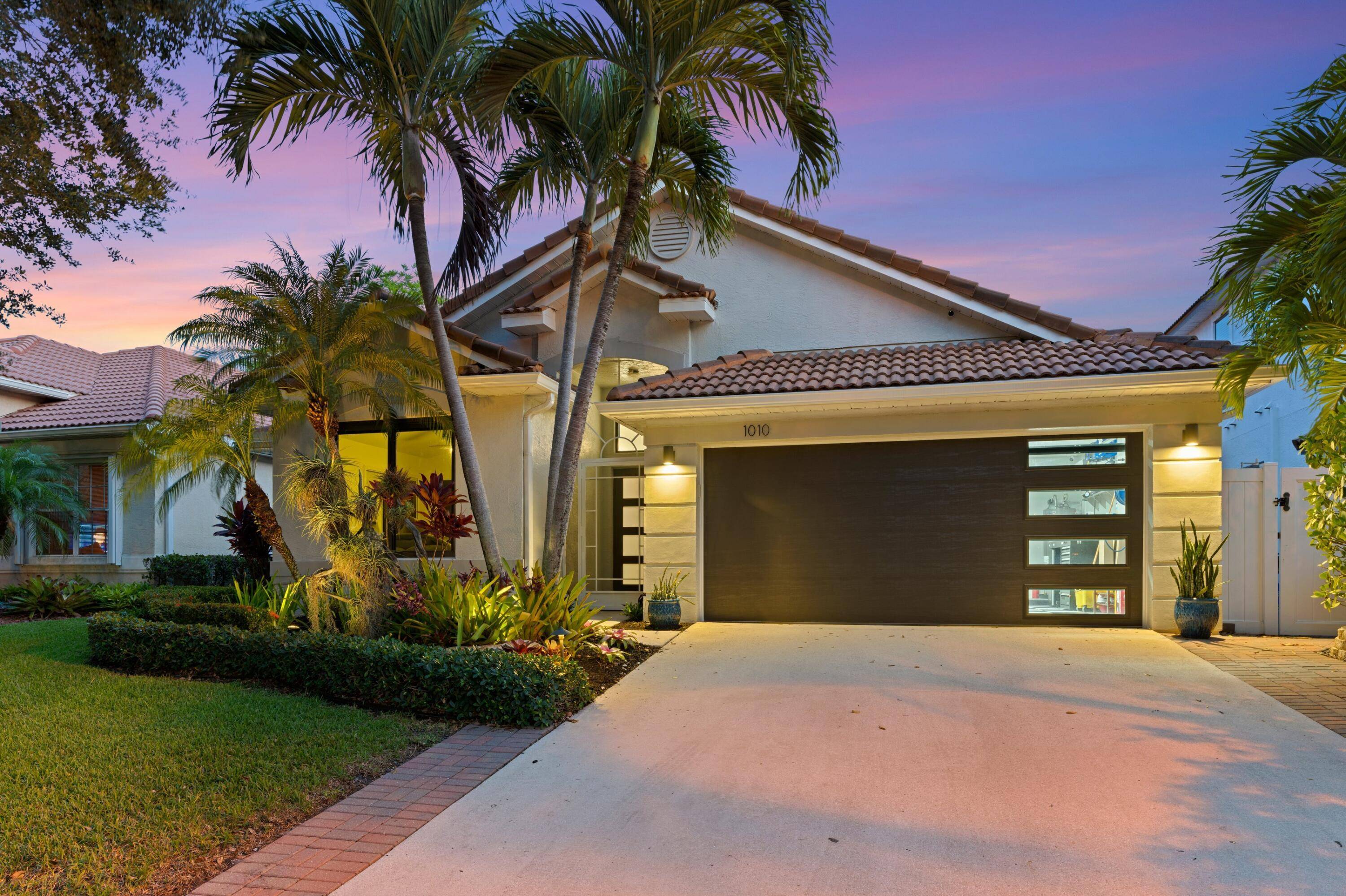 Fully remodeled and move in ready 3 bed 2 bath home located in East Delray's most desirable gated community !