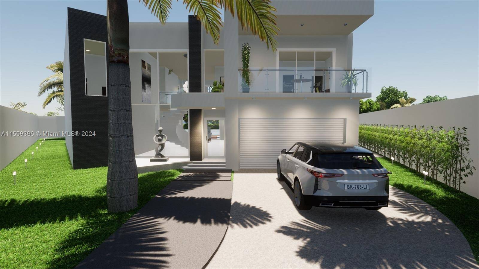 VACANT WATERFRONT LOT WITH APPROVED PLANS TO BUILD A MODERN 6, 327SQFT SINGLE FAMILY HOME.