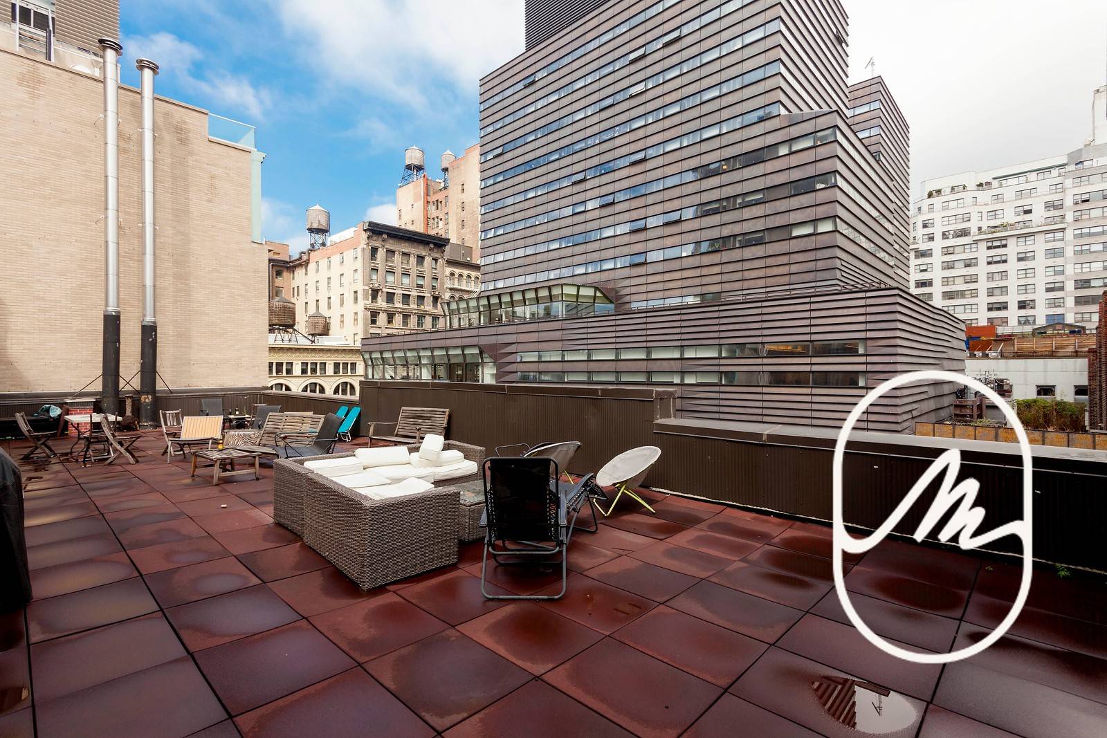 Unique and lofty penthouse now available.