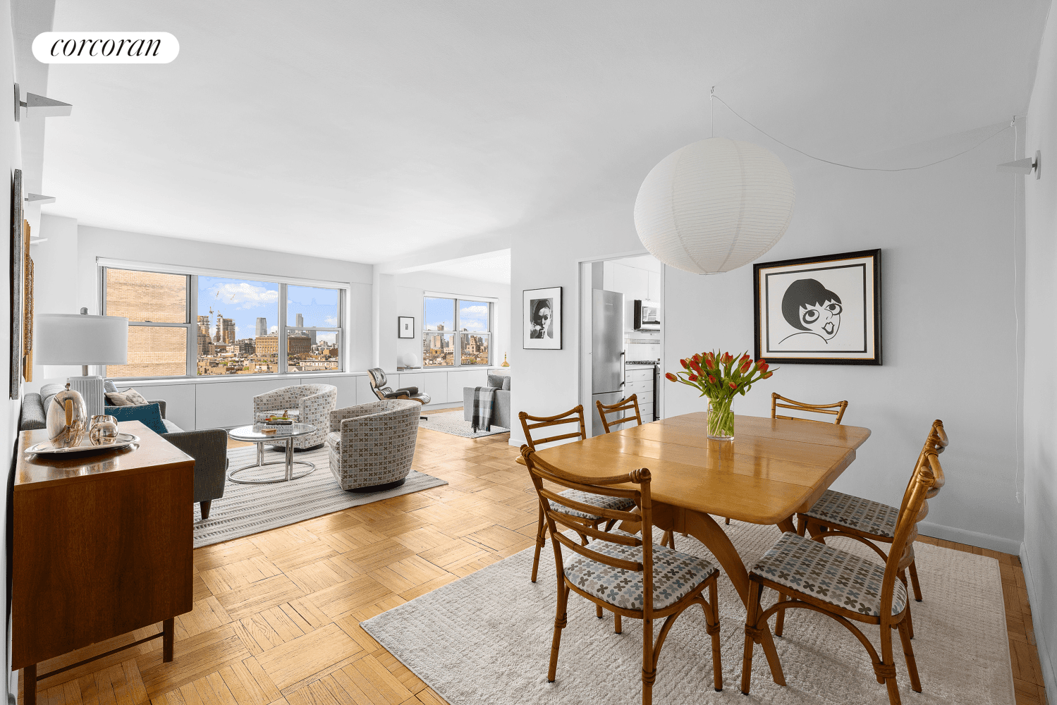 Spectacular Village Views Bathed in light through 15 windows, this magnificent 2 bedroom, 2 bathroom home has the most unique and breathtaking open Village views you'll ever find.