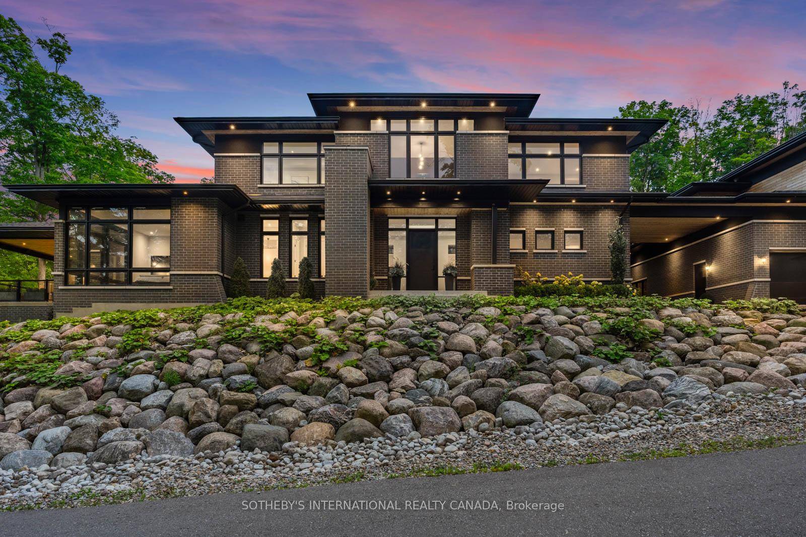 Experience the pinnacle of modern luxury at 3651 Vandorf Side Road, a secluded 10 acre estate featuring a stunning 4, 700 square foot home built in 2020.