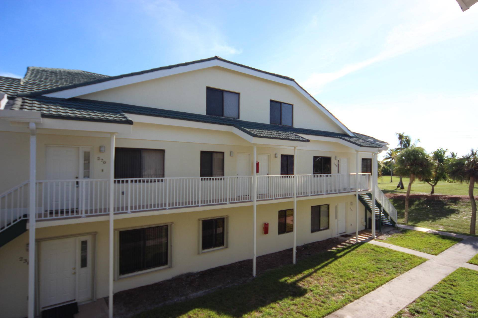 Owner just updated unit including 48'' white tile floors in living area.