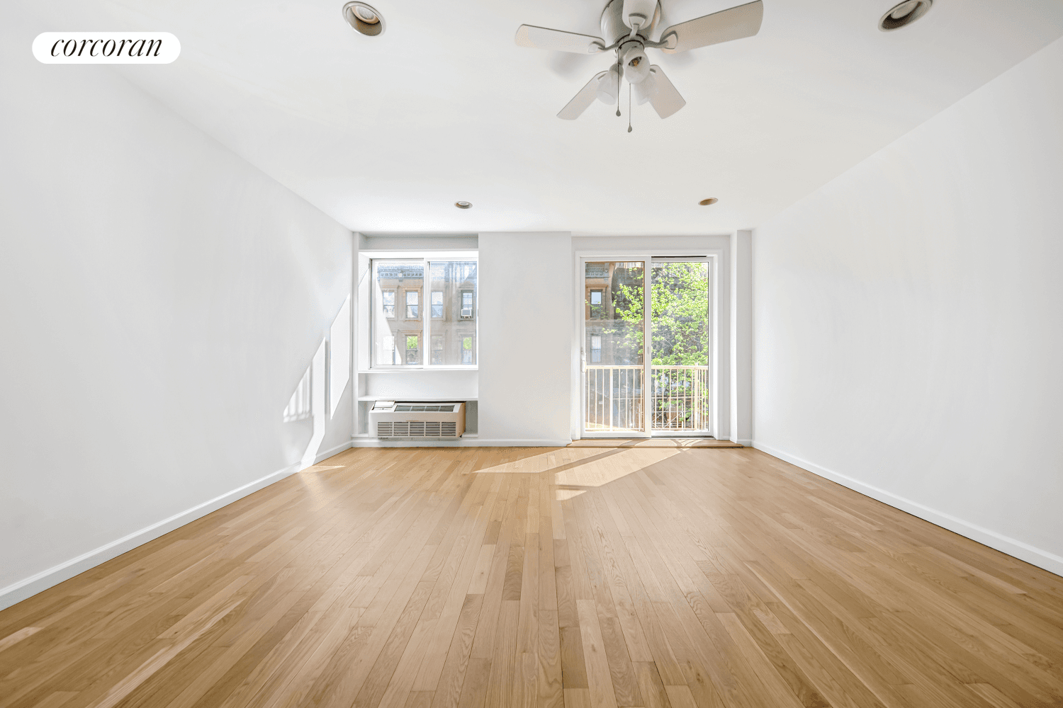 This spacious, south facing studio condo at Harlem Sol offers 588 square feet of thoughtfully designed living space with recent renovations and a flexible layout easily convertible to a one ...