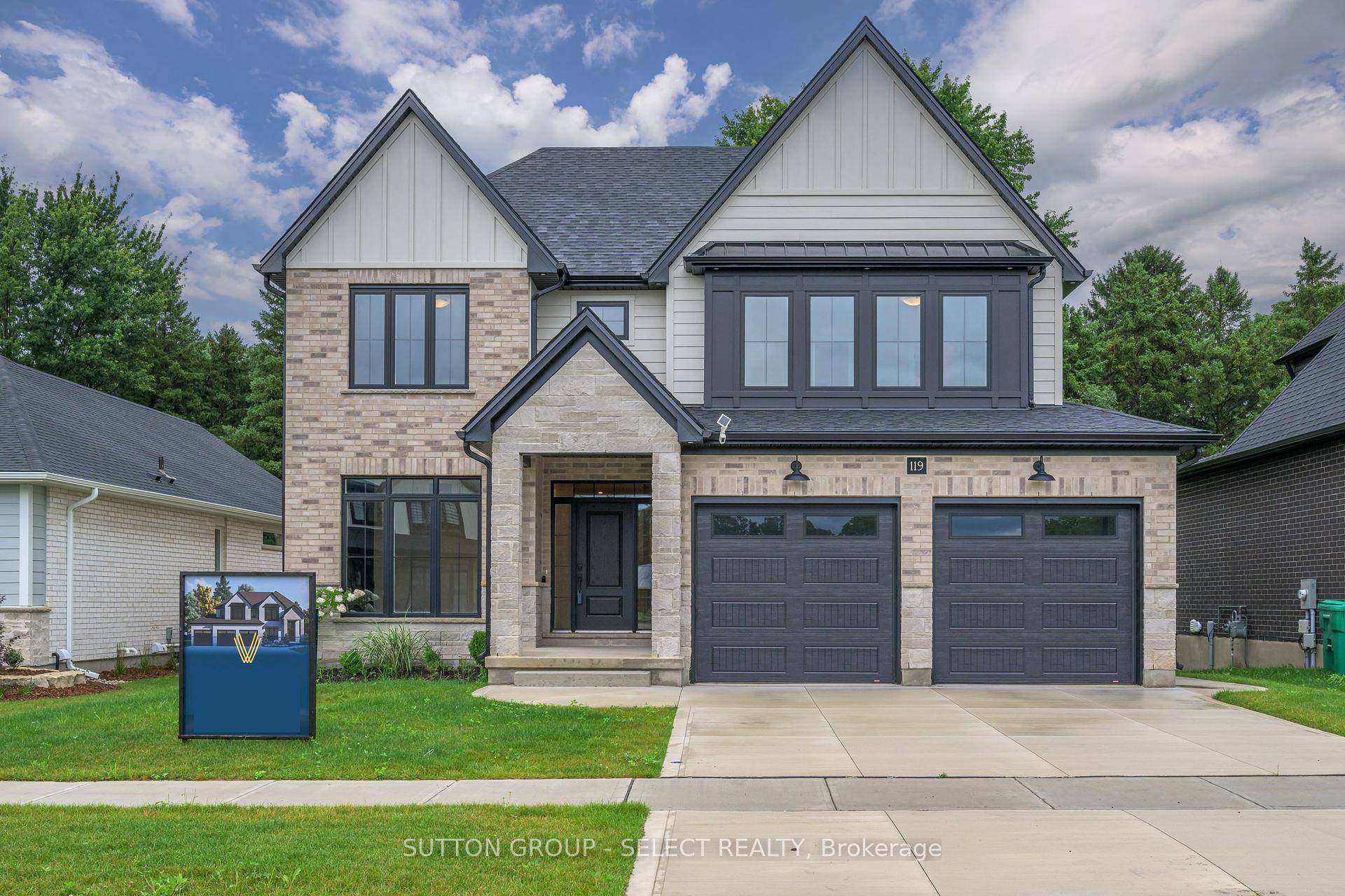Welcome to 119 Optimist Drive in the heart of Talbotville a striking new build by Vara Homes that embodies modern luxury, refined design, and everyday functionality.