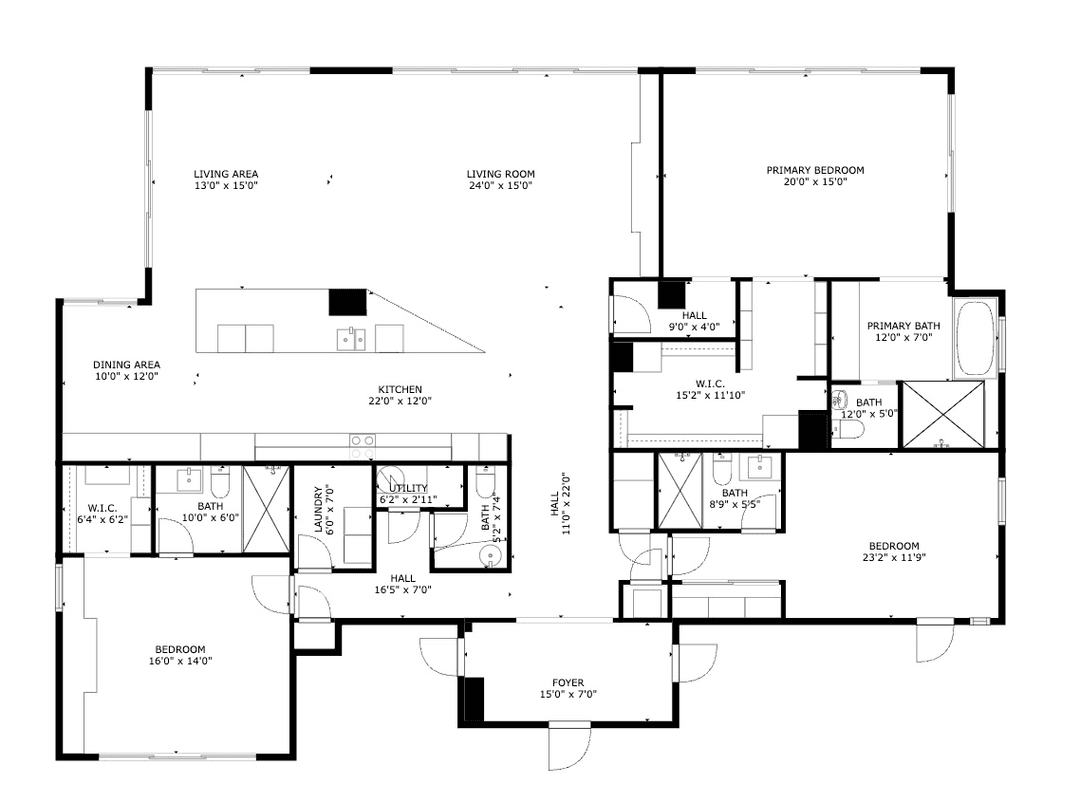 One of a kind panoramic oceanfront residence with breathtaking views from every room.