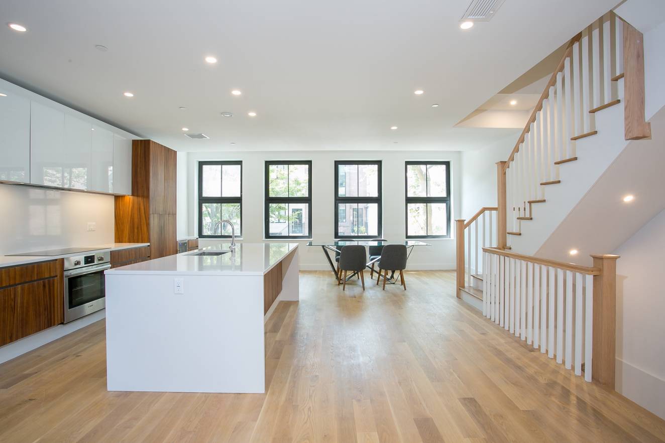 No Fee 12, 900 month New construction 25 ft wide townhouse with Private Garage and Elevator.