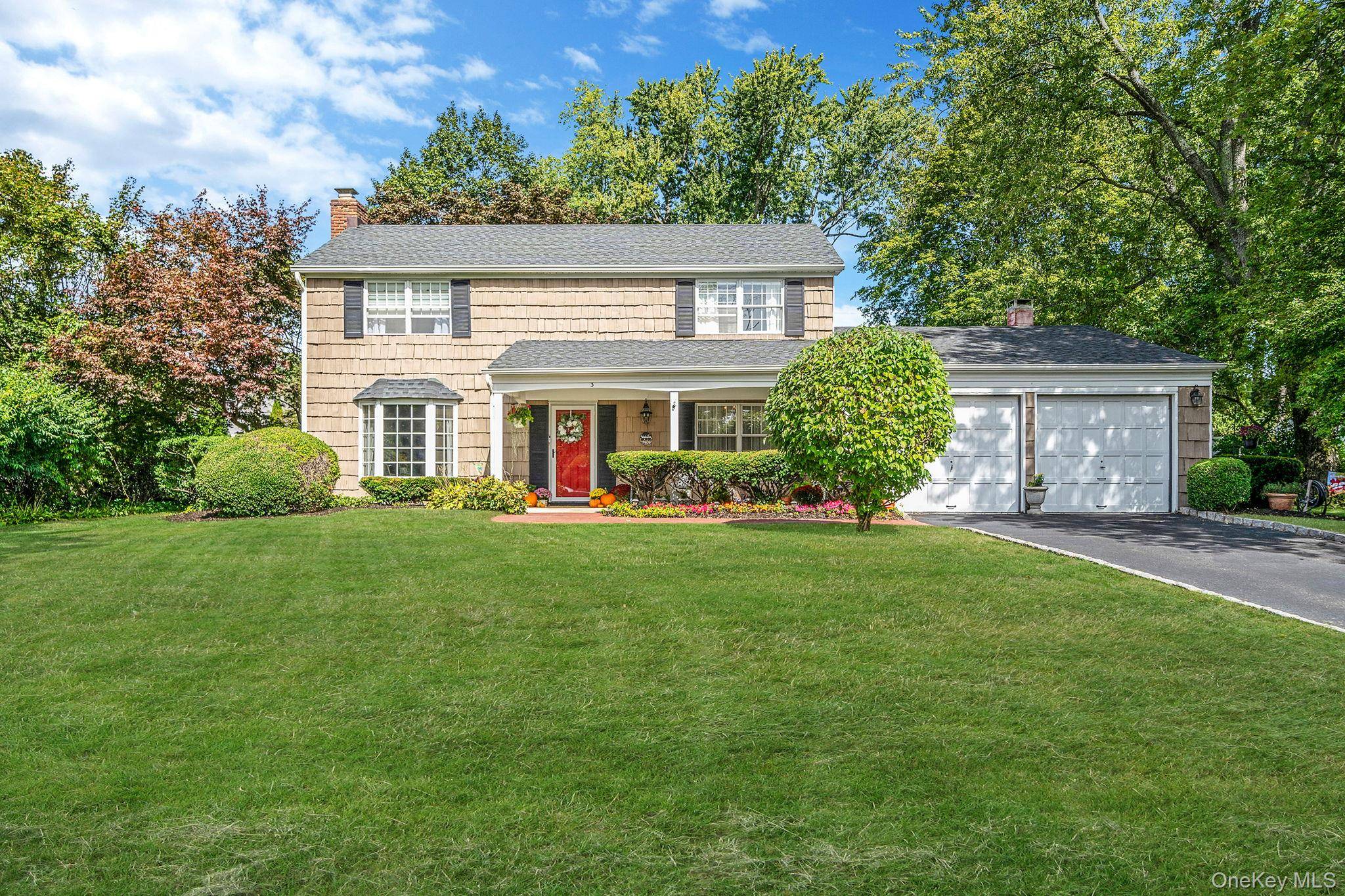 Welcome to 3 Bowen Place, a maintained Center Hall Colonial in the heart of Stony Brook.