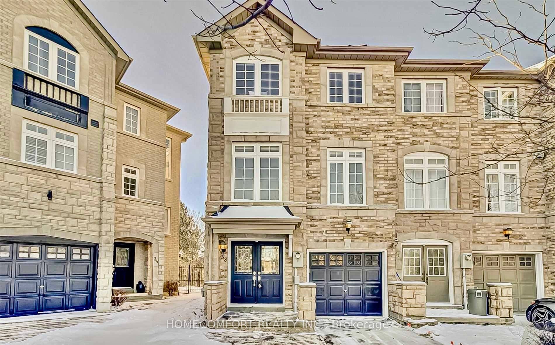 Welcome To This Well Maintained End Unit Townhouse, Offering Privacy And Plenty Of Natural Light With Large Windows.