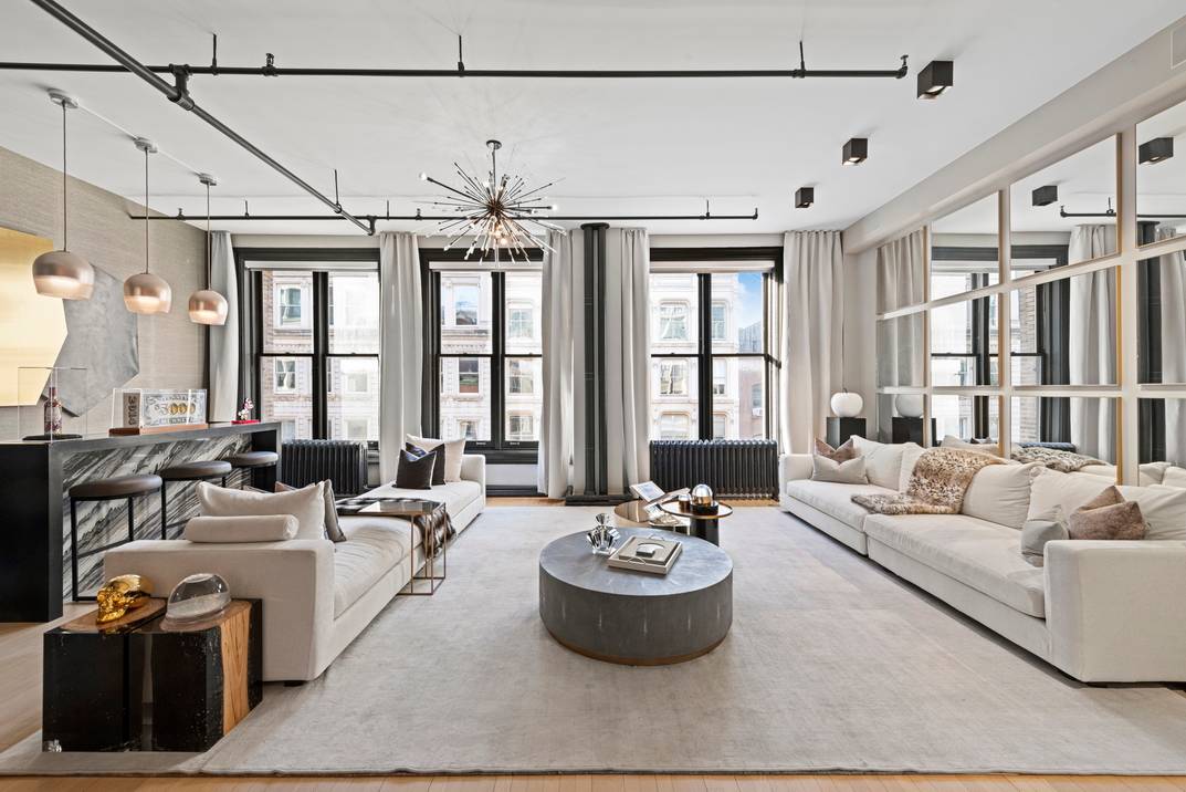 One of a Kind Designer Loft in Prime SoHo Welcome to this key locked SoHo paradise, a singular designer loft imagined by IMG's Cheryl Eisen and Vian Abreu.