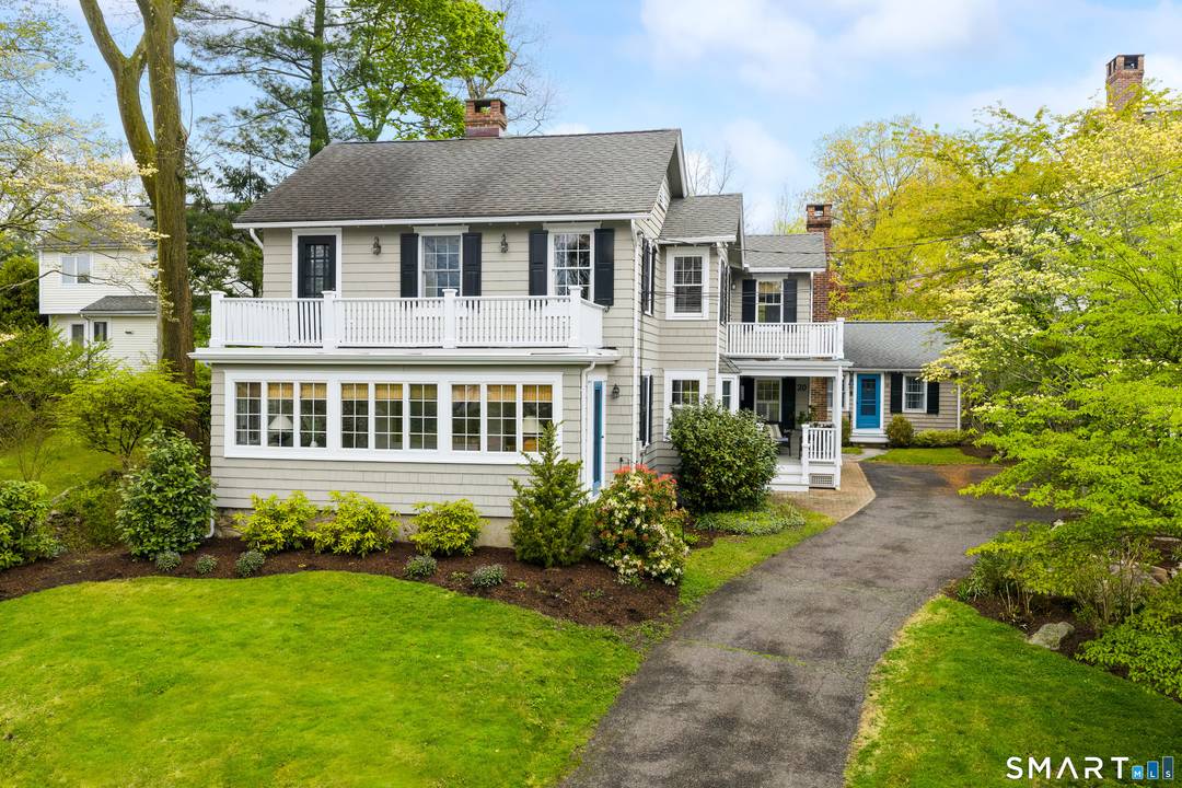Experience the heart and soul of Rowayton in this rare coastal compound.