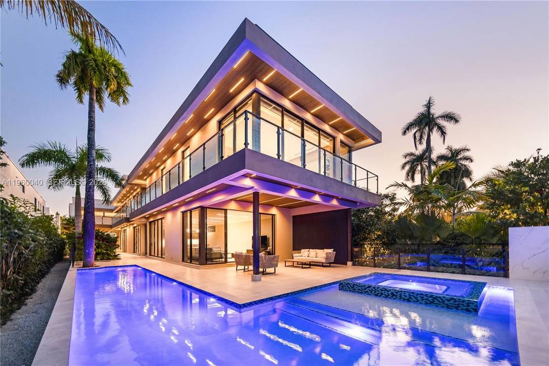 Canal front new construction offering 6 bedrooms, 8 full bathrooms, and 1 powder room with 8, 050 sq ft under air per architectural plans.