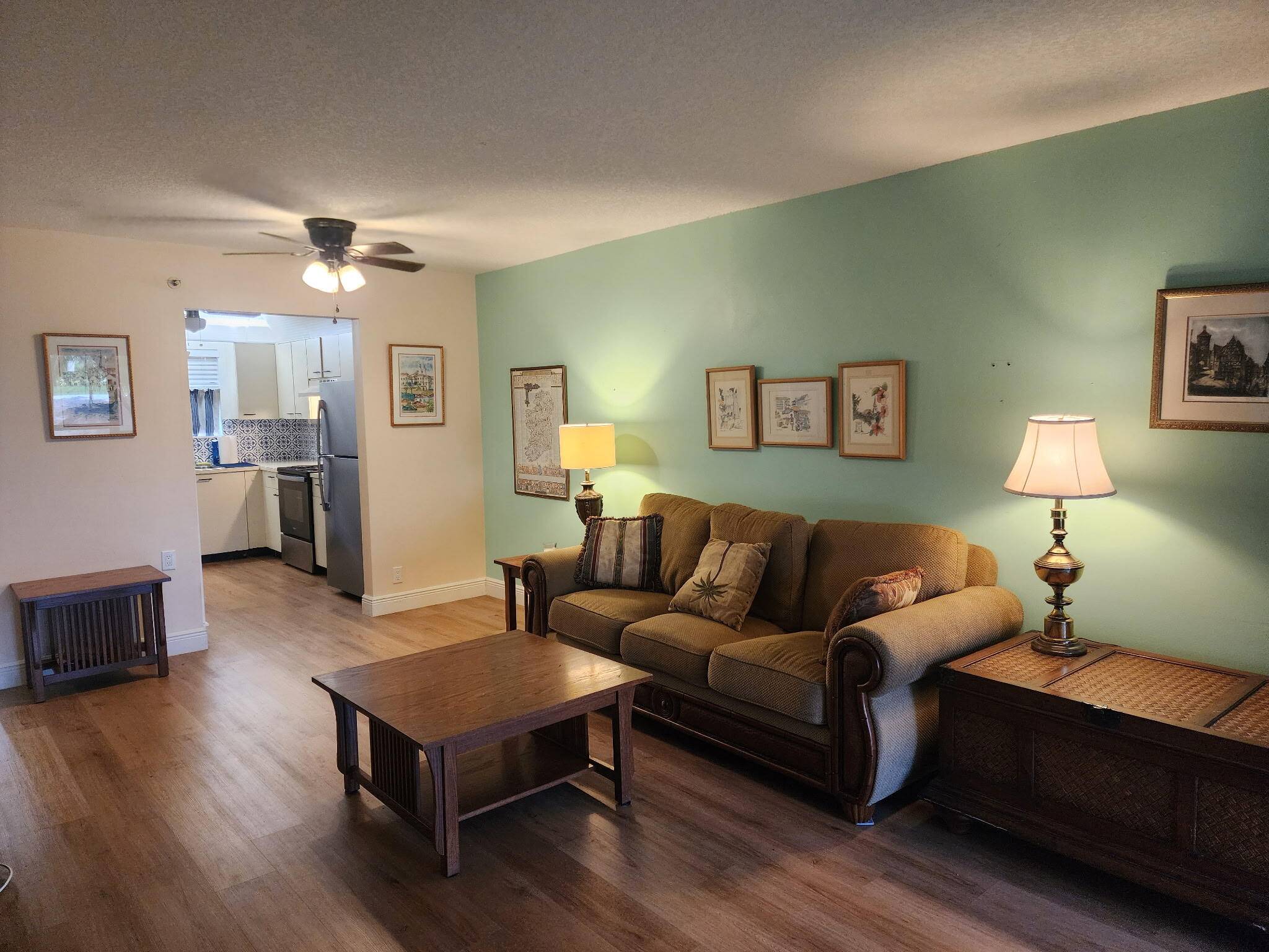 Welcome to this well maintained 2 bedroom, 2 bath condo offering comfort, convenience, and a peaceful water view complete with a charming fountain.