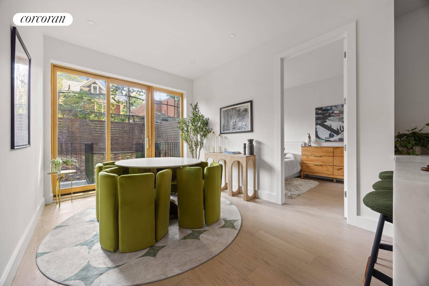 Unit 1B at 184 Hawthorne Street is a beautifully crafted, south facing 2 bedroom, 2.