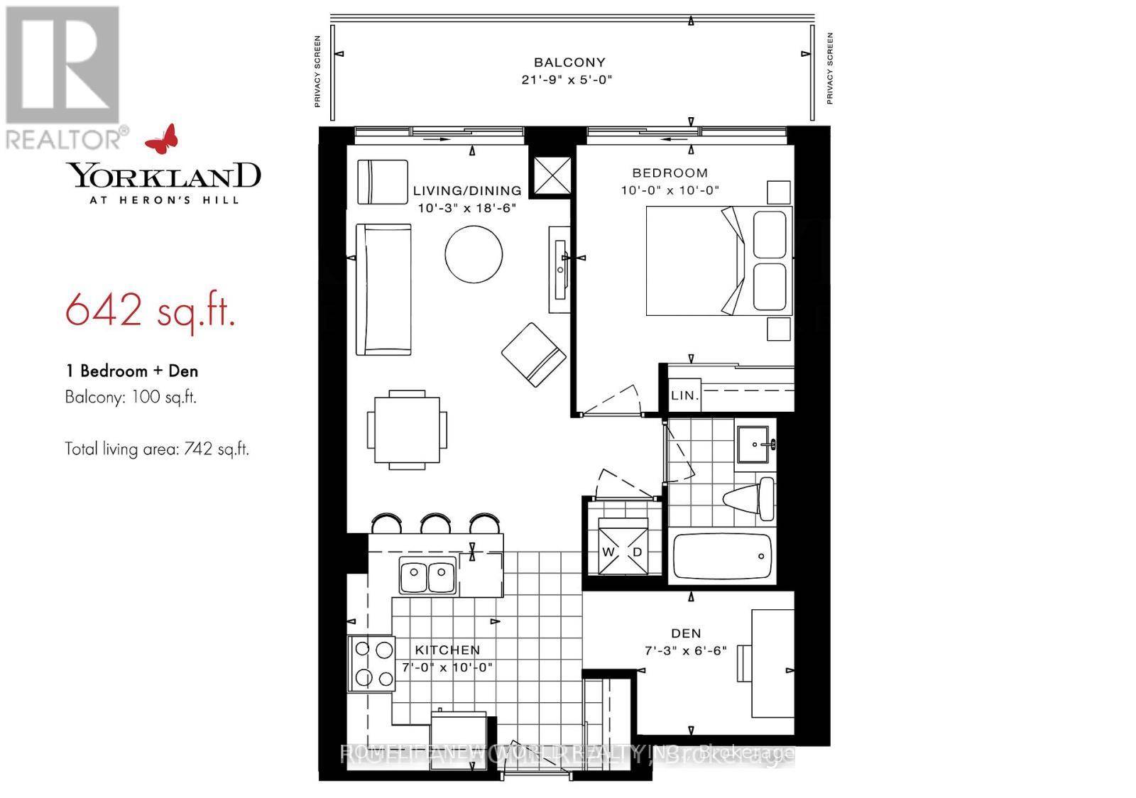 Built By Monarch, An east facing, spacious open concept layout floods the unit with natural morning light.
