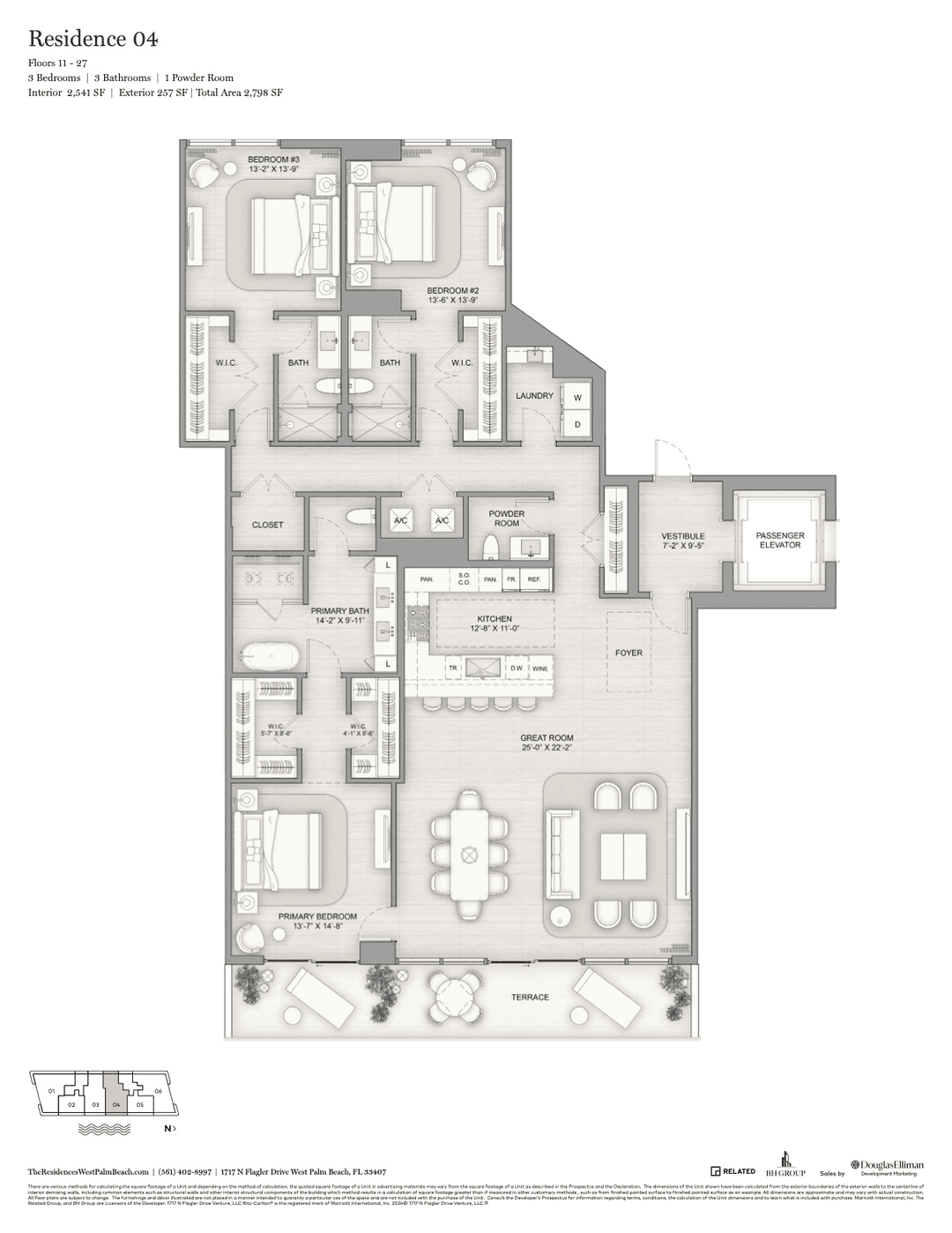 Introducing The Ritz Carlton Residences, West Palm Beach, a limited collection of homes all with direct breathtaking water views.