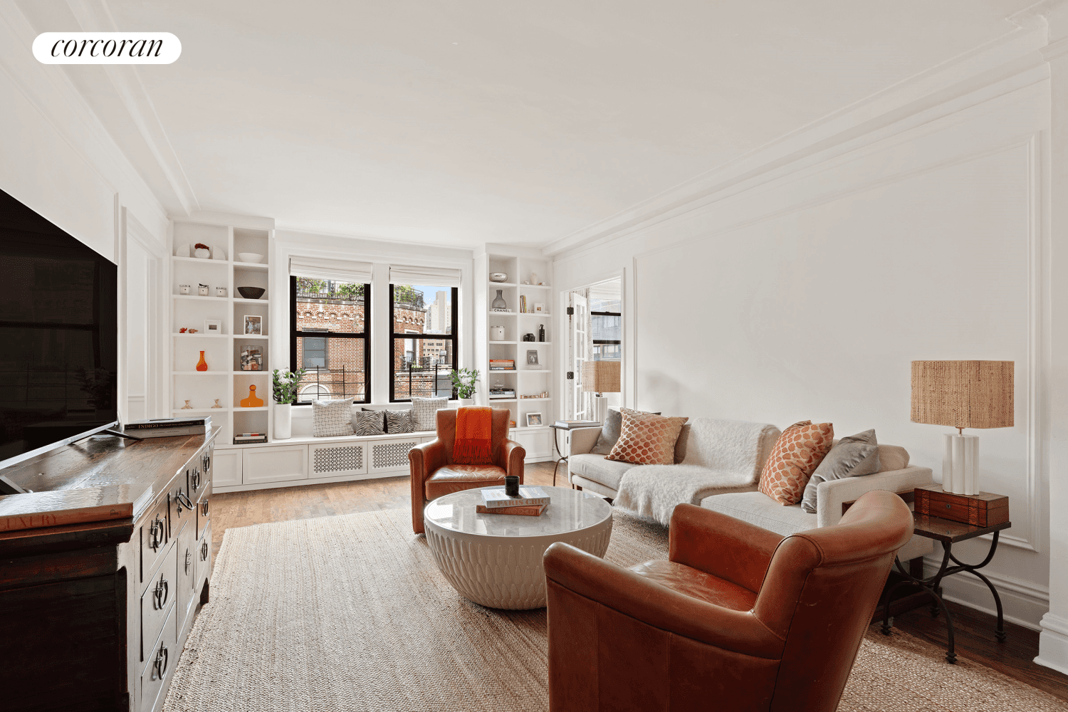 Perched on a high floor in the heart of Carnegie Hill, this impeccably renovated 2 bedroom, 2 bathroom residence at 155 East 93rd Street captures the essence of prewar elegance, ...