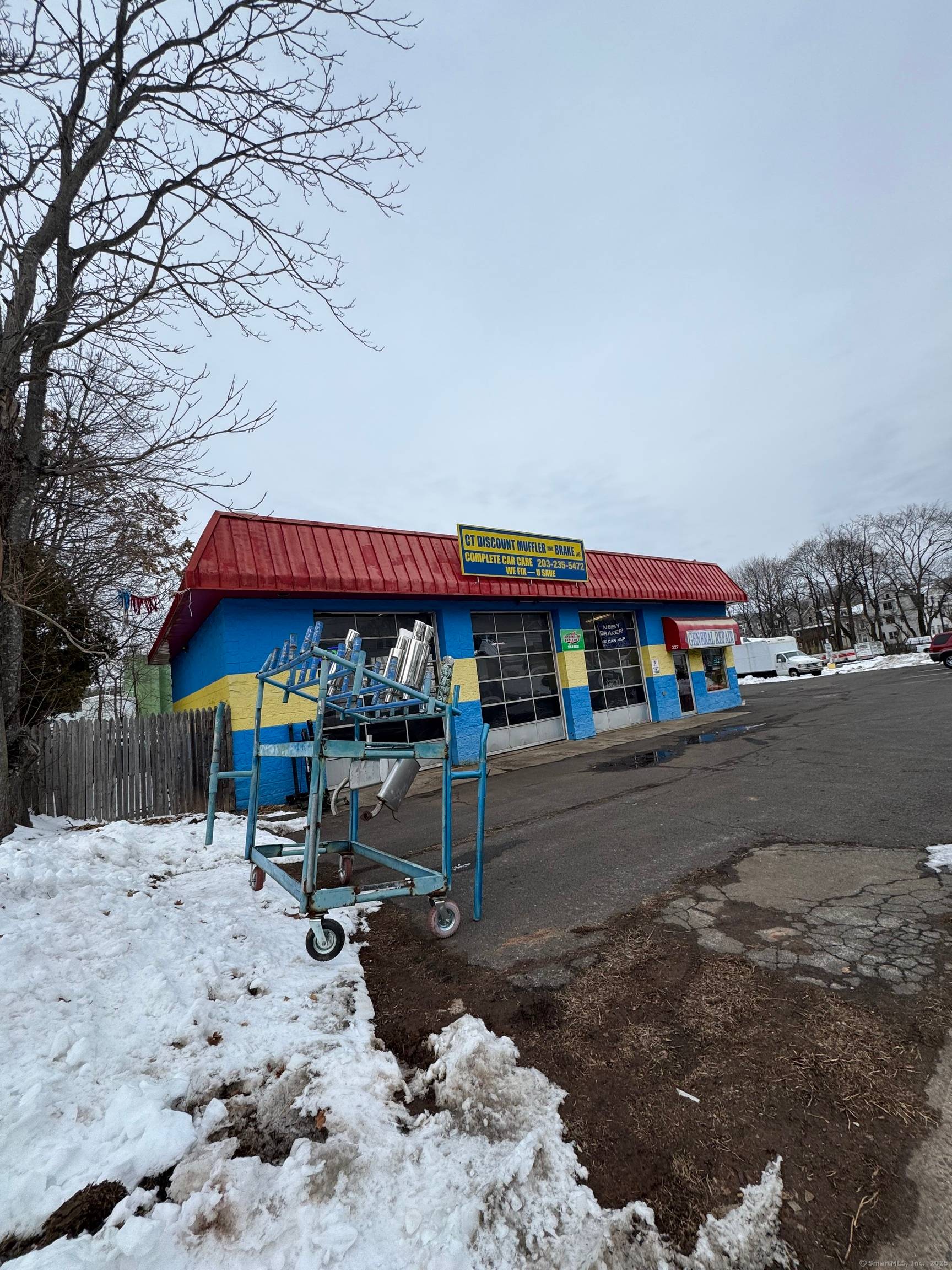 An outstanding opportunity to acquire a well established automotive repair shop in a high traffic commercial corridor of Meriden, CT.