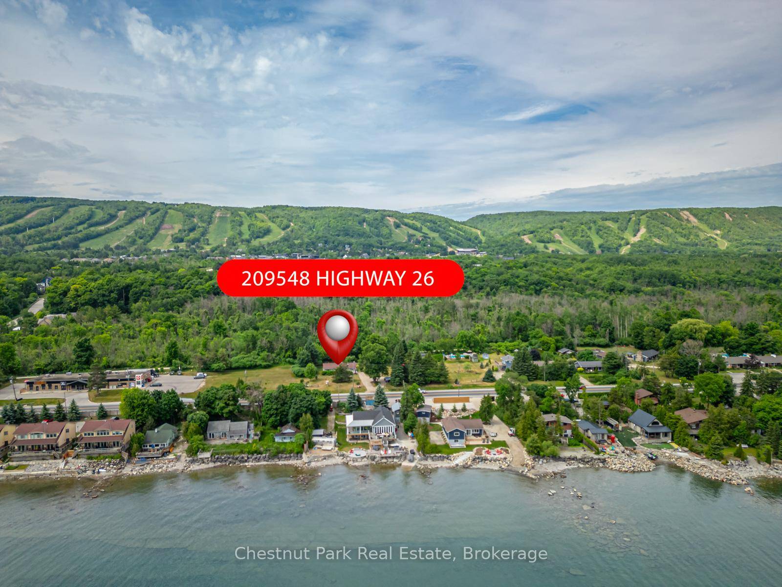 Your dream property awaits on this nearly one acre lot in Craigleith !