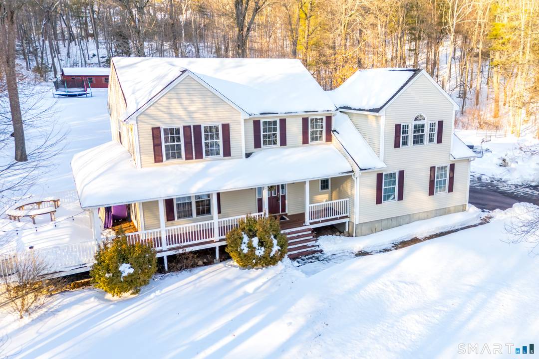 Escape to 2. 97 acres of privacy and seclusion in this stunning, updated Colonial.