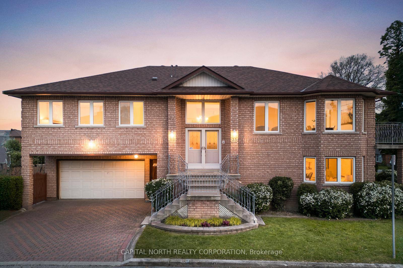 Welcome To 35 Montana Ave, A Rare CUSTOM BUILT Raised Bungalow Situated On A Spacious 46.