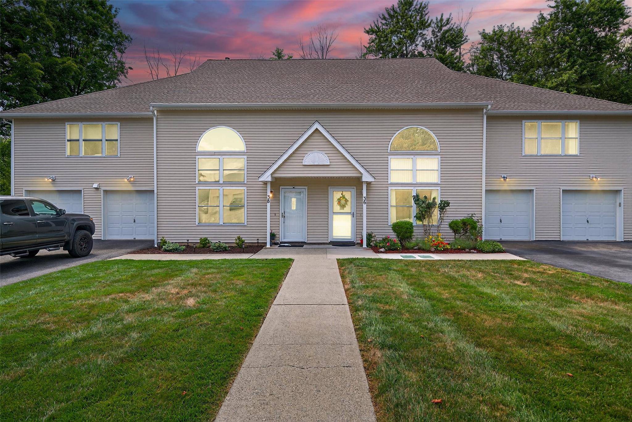 In the vibrant Village of Warwick, NY, you will find your peaceful oasis in this special two bedroom townhome in Village Cove.