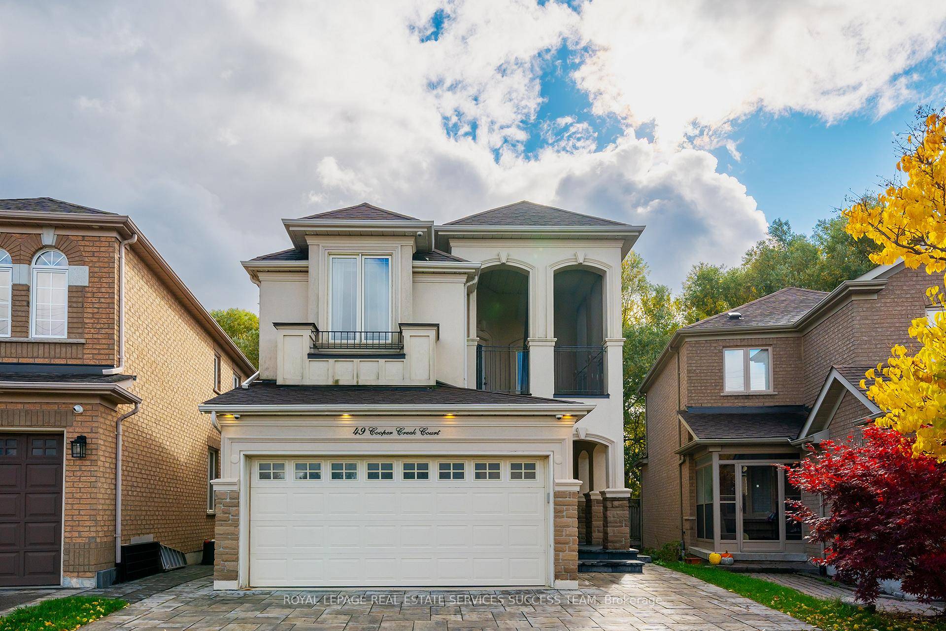 Property sold as is. Rarely offered ravine lot with walk out basement.
