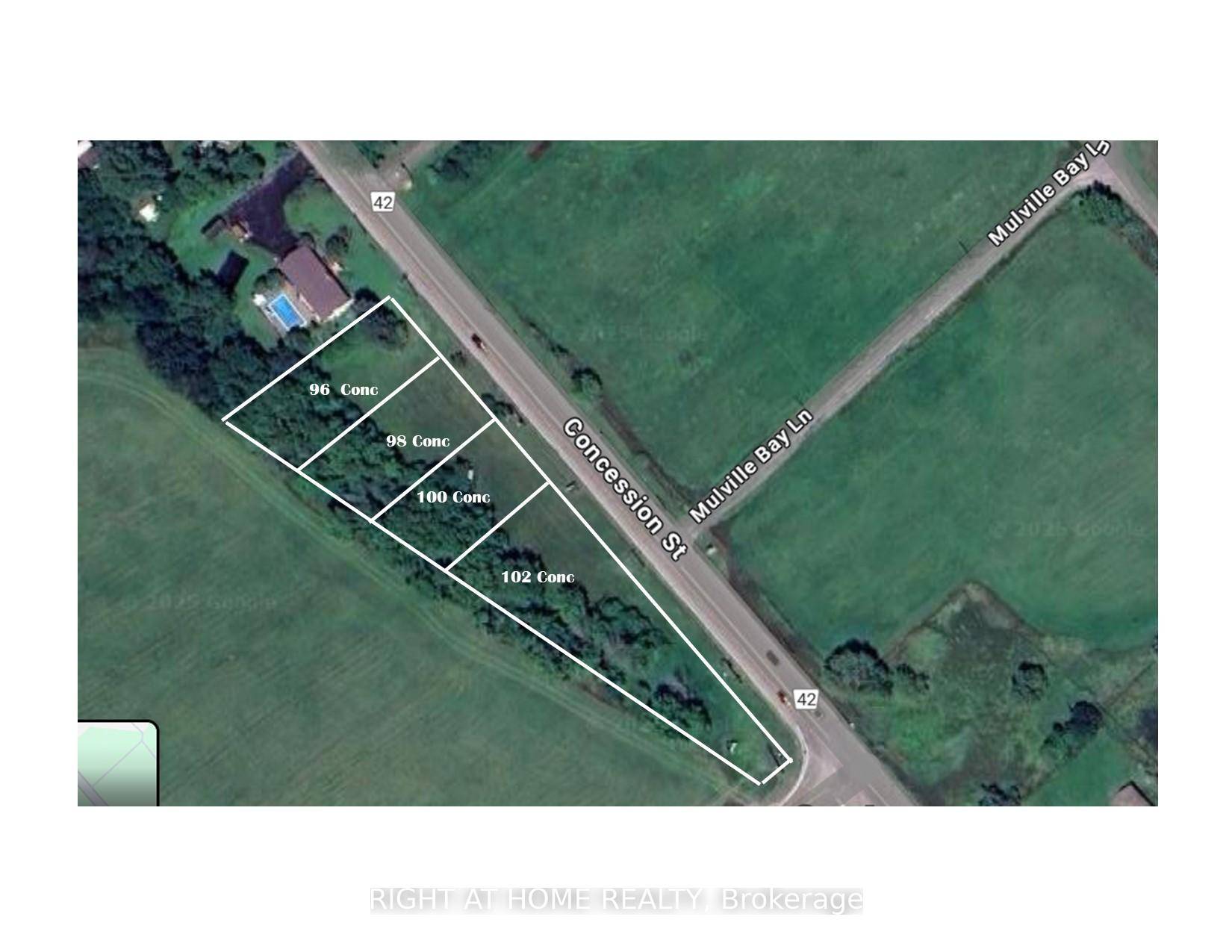 One of 4 Lots up for sale that overlook the Upper Rideau Lake in the Village of Westport.