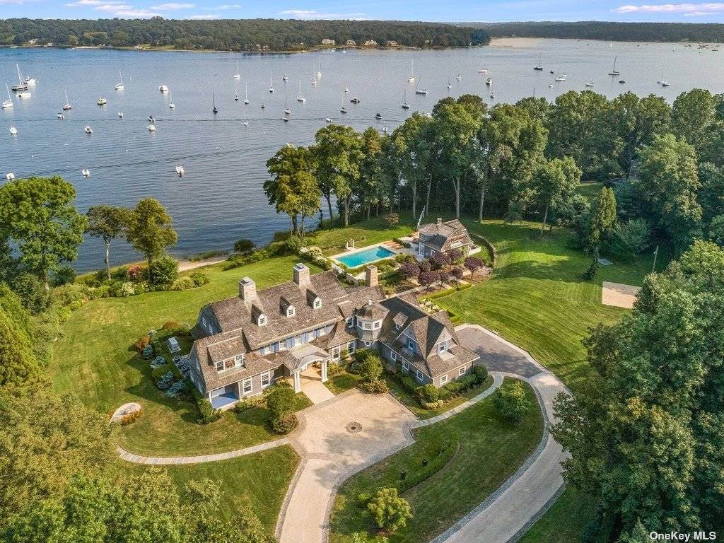 Gated luxury Waterfront compound.