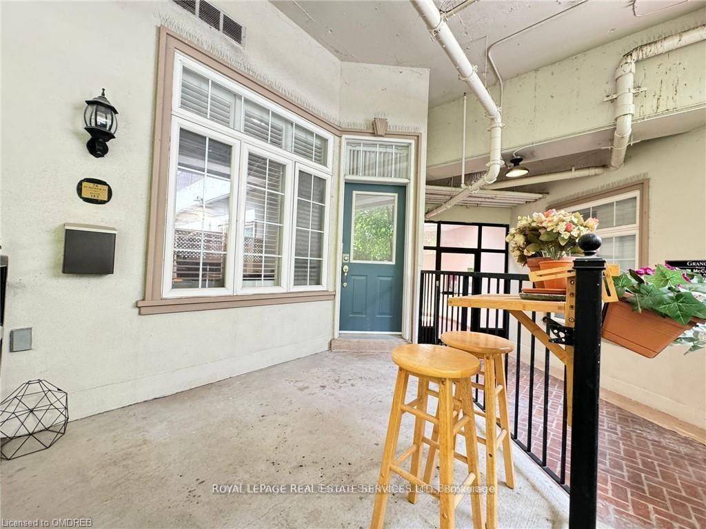Discover a rare opportunity to own a distinctive ground floor loft in a coveted Grange Town Lofts a boutique building where availability is exceptionally limited.