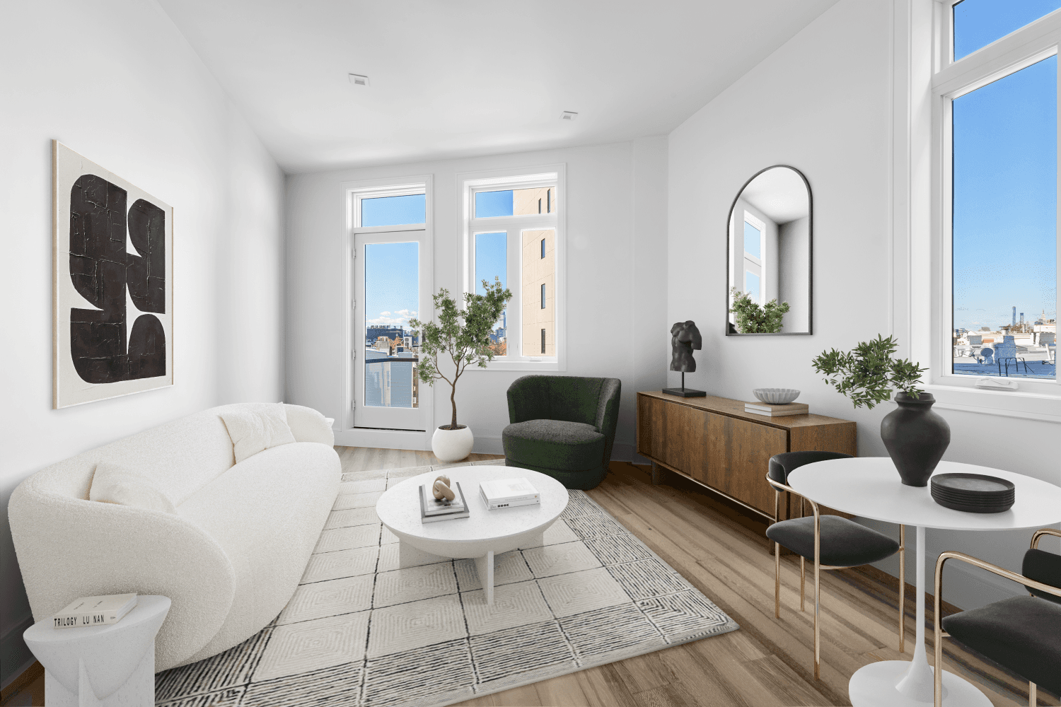FOR ALL CONTRACTS SIGNED IN MAY, SPONSOR WILL PAY ONE YEAR'S COMMON CHARGES amp ; INCLUDE A PRIVATE STORAGE UNIT WITH PURCHASE Discover a modern haven in the heart of ...