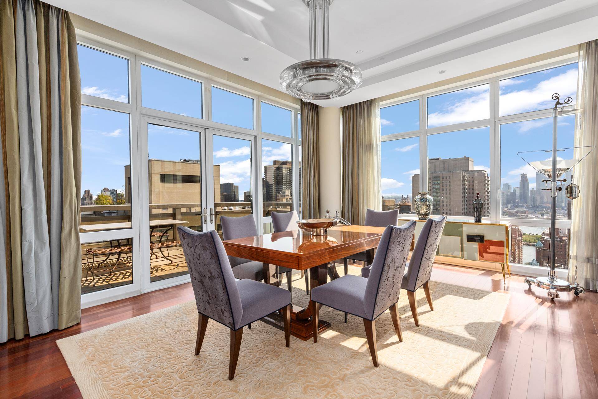 PHC offers unparalleled jaw dropping 360 degree views of the East River, the Manhattan city and skyline and iconic views of the Chrysler building, Empire State building and the 59th ...