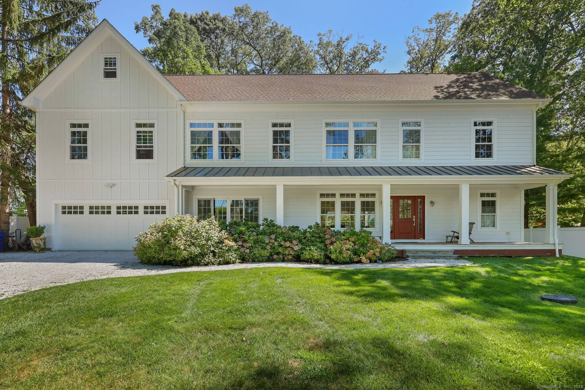 Welcome to 40 Arnold Lane, a charming oasis nestled in a peaceful cul de sac in Rowayton.