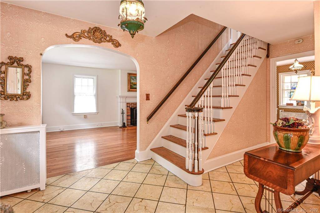 Old World Charm abounds in this lovely center hall Colonial located in the Brooklawn section of Fairfield.